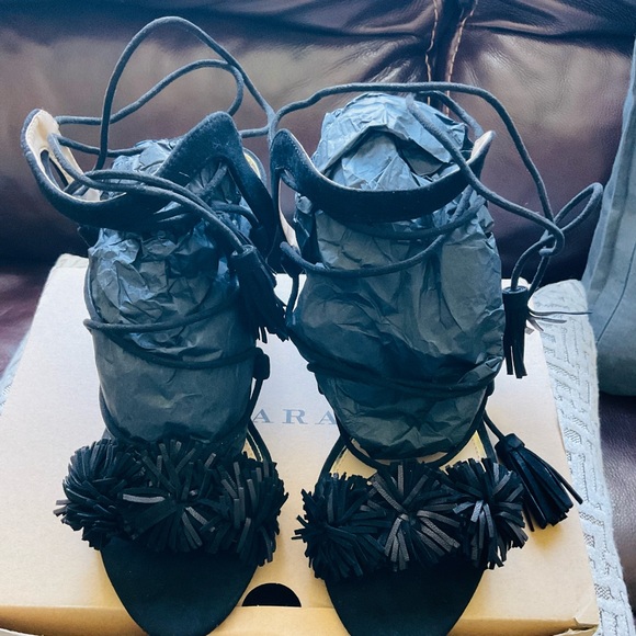 New Zara sandals woman’s - Picture 9 of 12